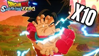 Spamming The X10 KAMEHAMEHA 10 Times In Dragon Ball Sparking! ZERO