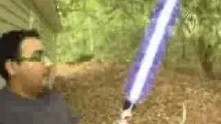 Two Guys and a Lightsaber