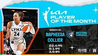 Napheesa Collier wins Western Conference POTM for August 👏