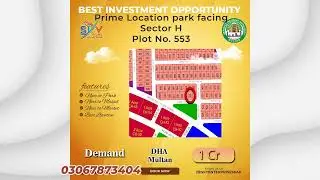 SkyEnterprisesPak dha multan sector H plot 553 1 kanal