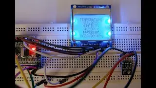 Weather Station using STM32, BME280 Sensor and Nokia 5110 LCD