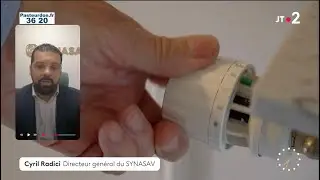 Le SYNASAV sur France 2 pour défendre le maintien de la TVA réduite à 5,5% pour les chaudières