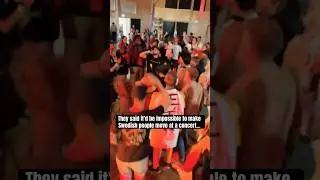 Swedish People Don’t Dance at Concerts? Okay… #animemusic #animerap #animeconvention