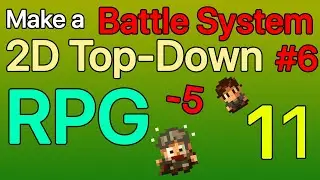 Unity 2018 - Make a 2D RPG #11 - Battle System #6 - Health System Part 1