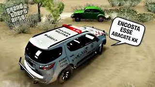 GTA MTA RP | O FUSQUINHA TREMEU NA FUGA COM A PMESP