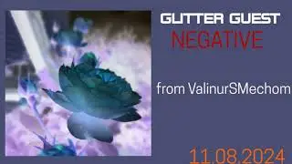 Glitter Guest - Negative