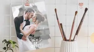 wedding invitation template 21851785 / FREE After Effects Template
