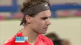 Nadal vs Federer - Abu Dhabi 31/12/2010 Highlights