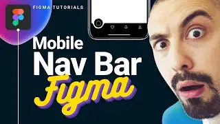 Come creare una Mobile Tab Bar -ANIMATA- in Figma 😍