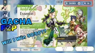 My 3rd Acc Time! Will I Win 50/50? | Gacha | Mobile | Genshin Impact 4.8
