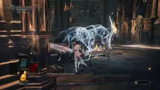 как выиграть танцовщицу в начале. dark souls 3