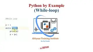 7. While Loop in Python | Print Even Number | Python Tutorial for Beginners in Hindi