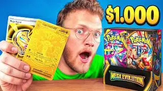 I Spent $1000 On Mega Evolution Pokémon Packs!