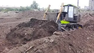 Бульдозер Б11.8000 на обкатке