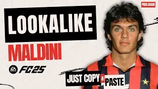 EA FC 25 Paolo Maldini - Pro Clubs Face Creation - step-by-step - LOOKALIKE