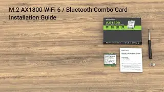 How to Install WiFi Driver for BrosTrend M.2 AX1800 WiFi 6 and Bluetooth Combo Card