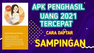 Cara Daftar Sampingan || Aplikasi Penghasil Uang 2021 Terbaru Sudah Ada Di Playstore🤑 Terbukti