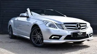Mercedes E350 CGI V6 BlueEfficiency Sport Cabriolet G-Tronic