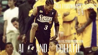 Allen Iverson Game 1 NBA Finals 2001 Mini-Movie (NBA Throwback Classics Ep.2)