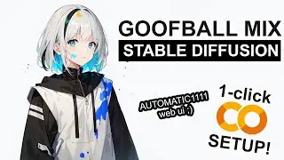 Goofball Mix - Stable Diffusion 1-CLICK Google Colab Setup