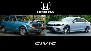 Evolution of Honda Civic Commercials (1973-2022)