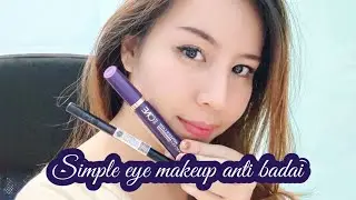 Cukup 2 item ini aja bikin simple eye makeup tahan lama ANTI BADAI | The ONE Oriflame