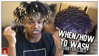 When And How To Wash Starter Locs! | Dreadlocks