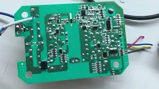 Inside Ineco Cordless Drill Battery Charger