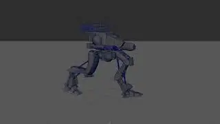 Mech Animation Walk