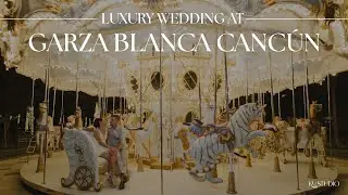 Luxury Wedding at Garza Blanca Cancun | Fine Art Destination Wedding by Ku Studio | Gaby & Matt