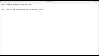 Fixing Readmore Option in Joomla Article