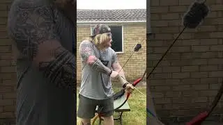 Learning To Thumb Draw Horse Bow #archery #shorts #horsebow