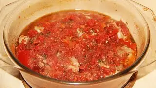 Tomato meat / The easiest meat recipe