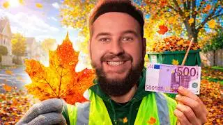I got RICH 💸 SELLING LEAVES 🍂