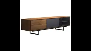 How To Design Stylish Credenze Modern in sketch up