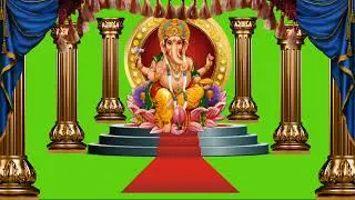 Ganesh ji Green screen || Green screen video || Ganesh ji god green screen video