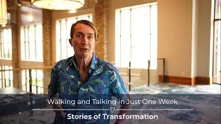 Walking and Talking in Just One Week