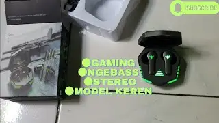 Unboxing TWS Gaming N35 Termurah Suara Gler