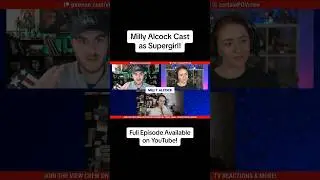Milly Alcock 👏 #supergirl #houseofthedragon #dc #podcast #podcastclips #podcastshorts #shorts