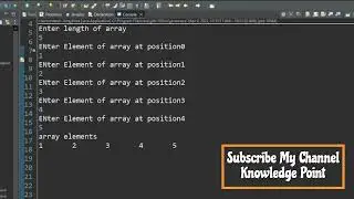 Array In java || How To Print Array in Java By User Input ||How To Create An Array In Java