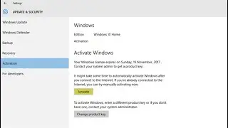Activate Windows 10
