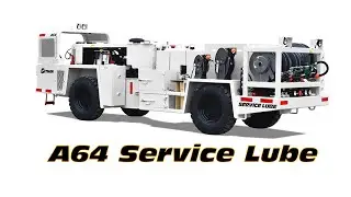 Getman A64 Service Lube Truck