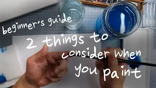 [Watercolor] How to control your water when painting (Beginner's Guide)