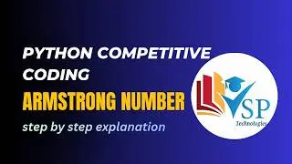 Armstrong Number Program in Python | Placement Coding Question