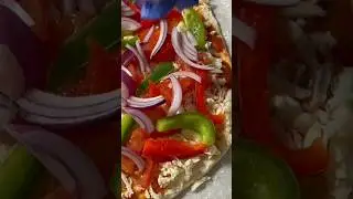 Thin crust vegetables pizza Recipe. 2 pizzas under 5 dollars!!