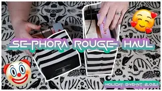 SEPHORA ROUGE HAUL | HOLIDAY  2021