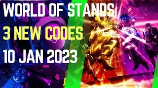 🔥 New Roblox World of Stands Codes 10th January 2023 | Redeem Codes for Roblox World of Stands