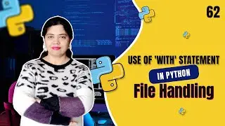 With Statement to Open File | Use of With Statement in Python | Crack IT With Anu - Tutorial #62