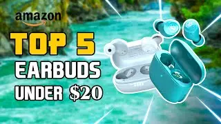 🤩 Top 5 Best Earbuds On Amazon Under $20 |  Best Cheap Earbuds In 2024 🔥