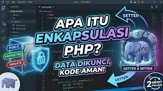 Belajar Enkapsulasi PHP OOP | Public, Protected, Private & Getter Setter